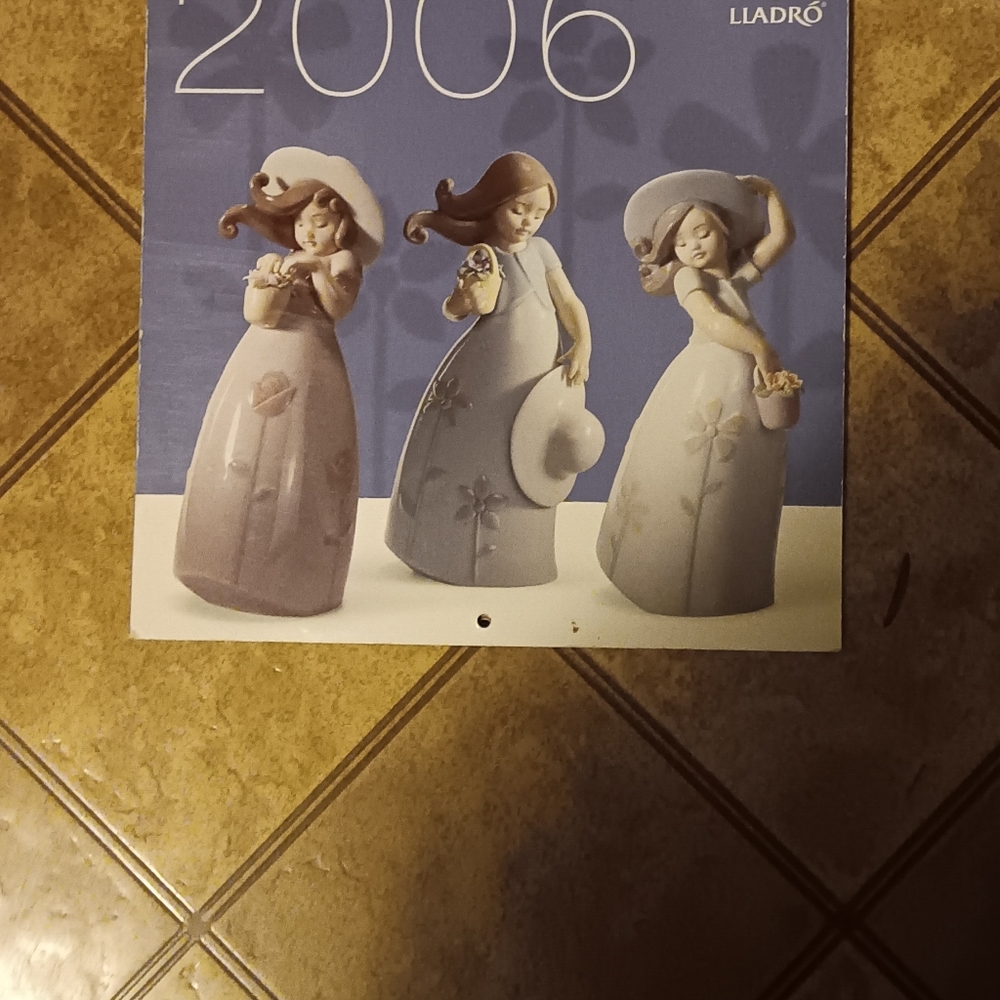 VINTAGE LLADRO CALENDAR 2006.